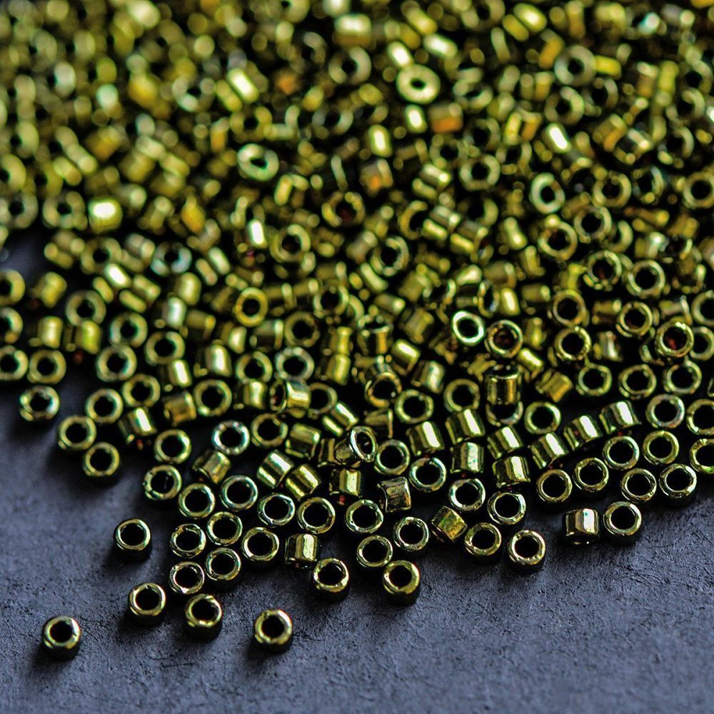 Бисер MIYUKI бисер японский miyuki delica 11/0 db-11