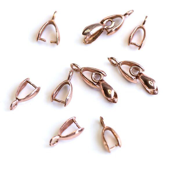 бейл, цвет розовое золото, 11x6x4.5 мм