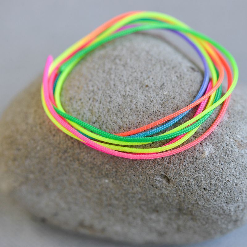 шнур, полиэстер, цвет мультиколор, 1 мм  