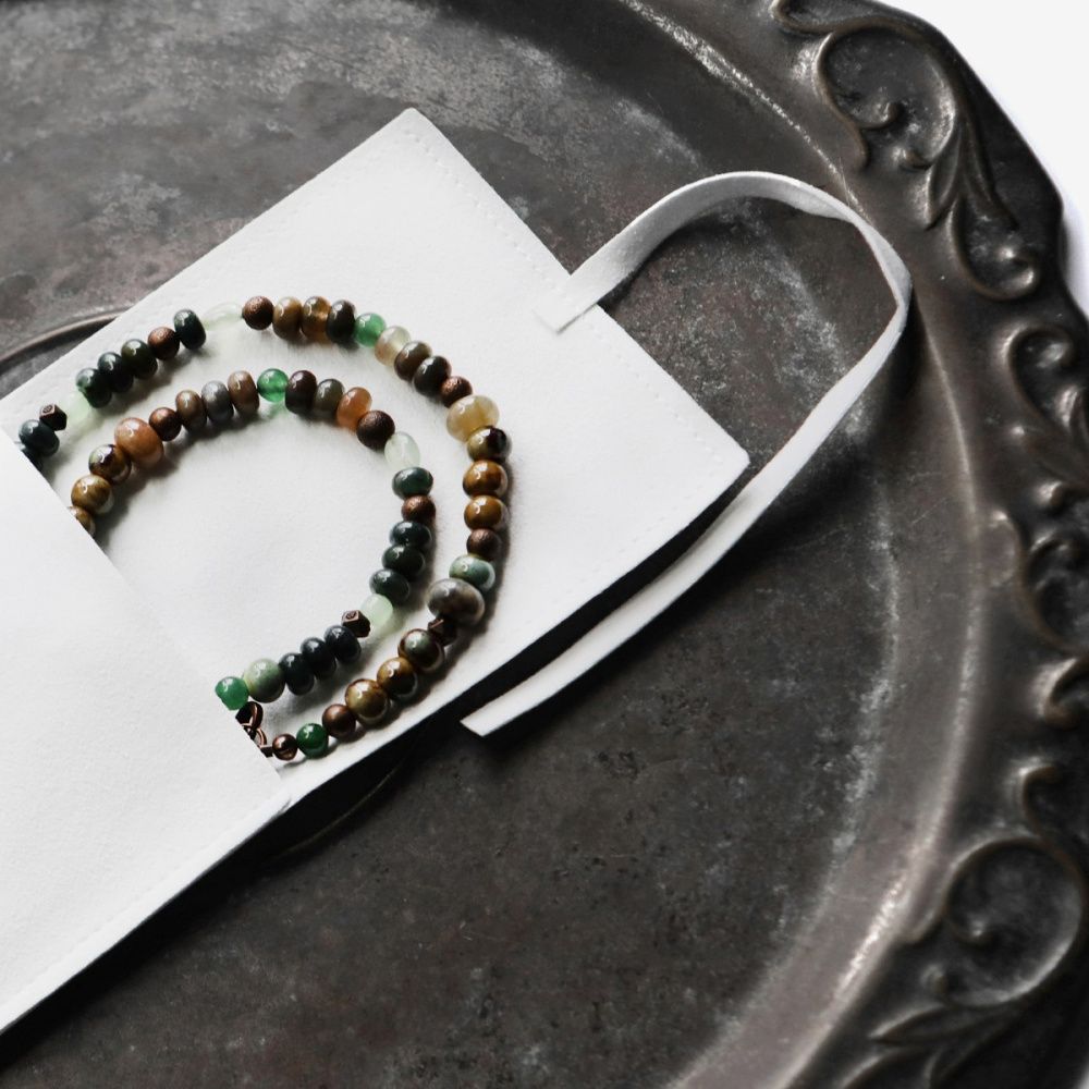 конверт  для украшений, микрофибра, цвет белый, 80х80 мм