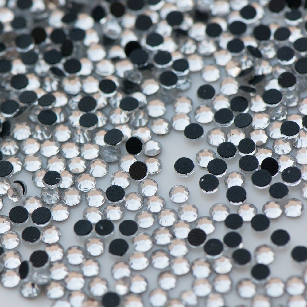 стразы термоклеевые горячей фиксации dmc, cristal, ss10