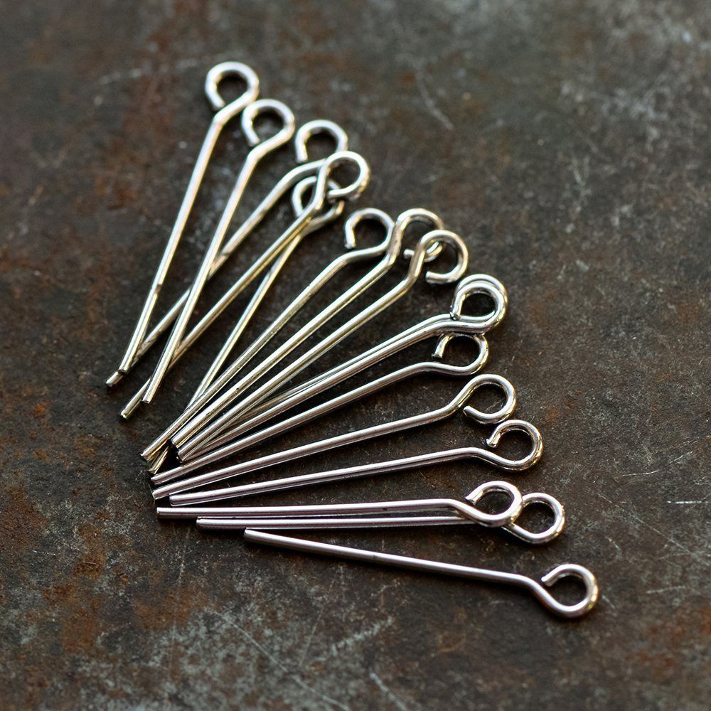 пины с петлей, покрытие платиной, 20х0.7 мм