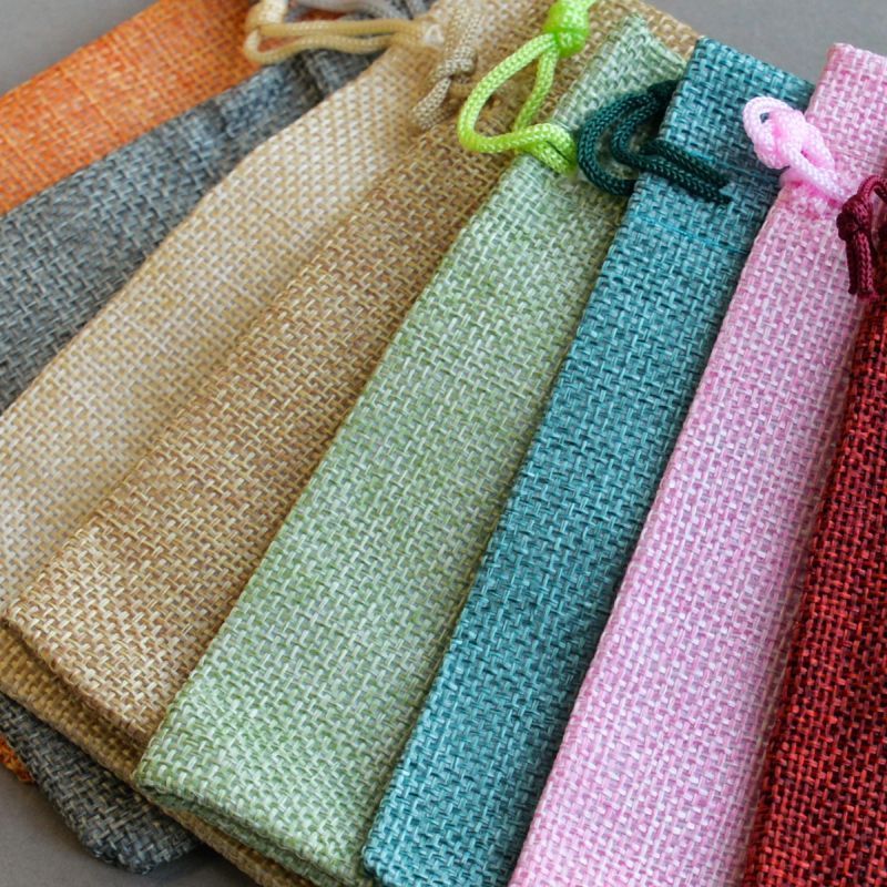 мешочек холщовый, цветовой микс, 140х100 мм