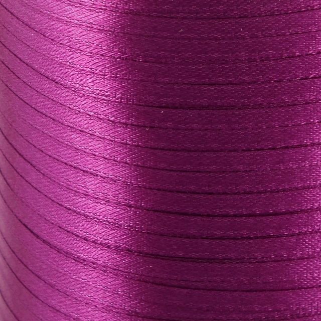 лента, атлас, цвет фуксия, ширина 3 мм ленты