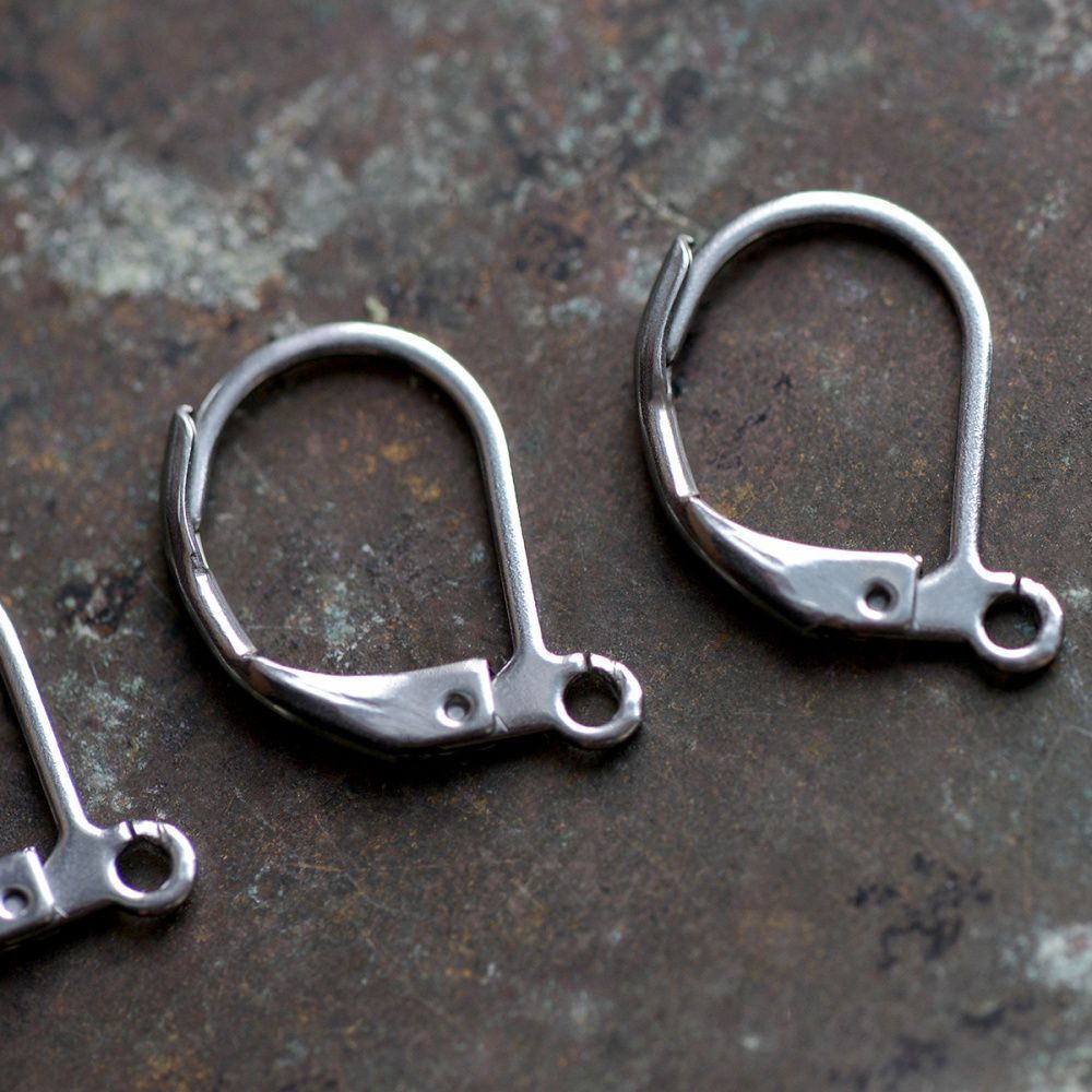 швензы "кристи", сталь гипоаллергенная, 15x11x2 мм