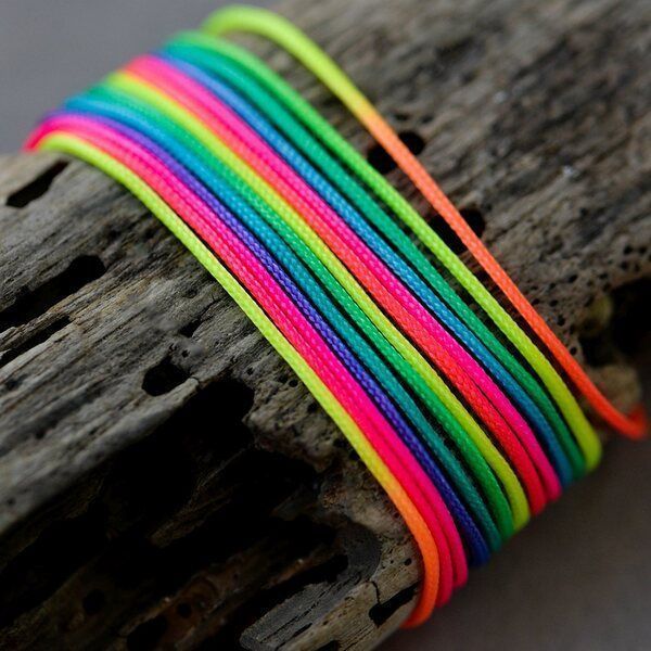 шнур, полиэстер, цвет мультиколор, 1 мм  