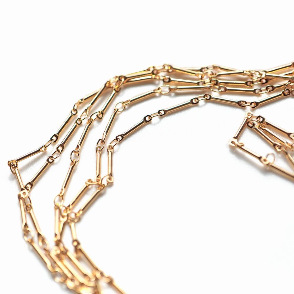 цепочка "линк", позолота, звено 13x2x1.2 мм