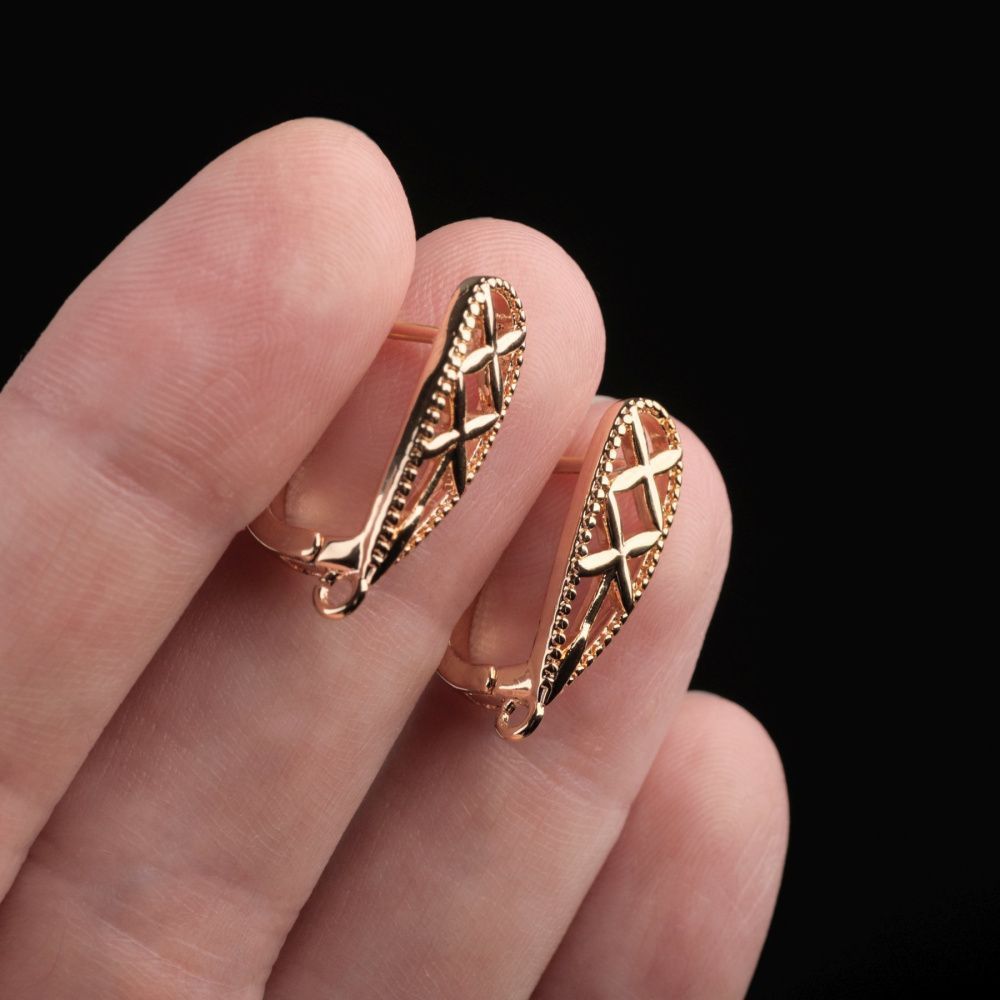 швензы "флай", позолота, 21.5x12x7 мм 