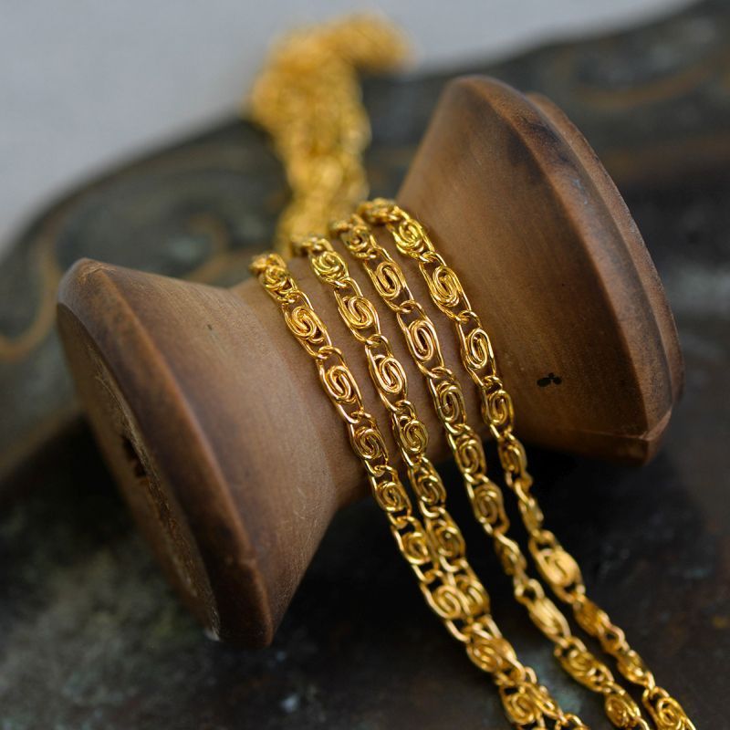 цепочка "мириад", цвет золото, звено 6.5x2.5x1 мм