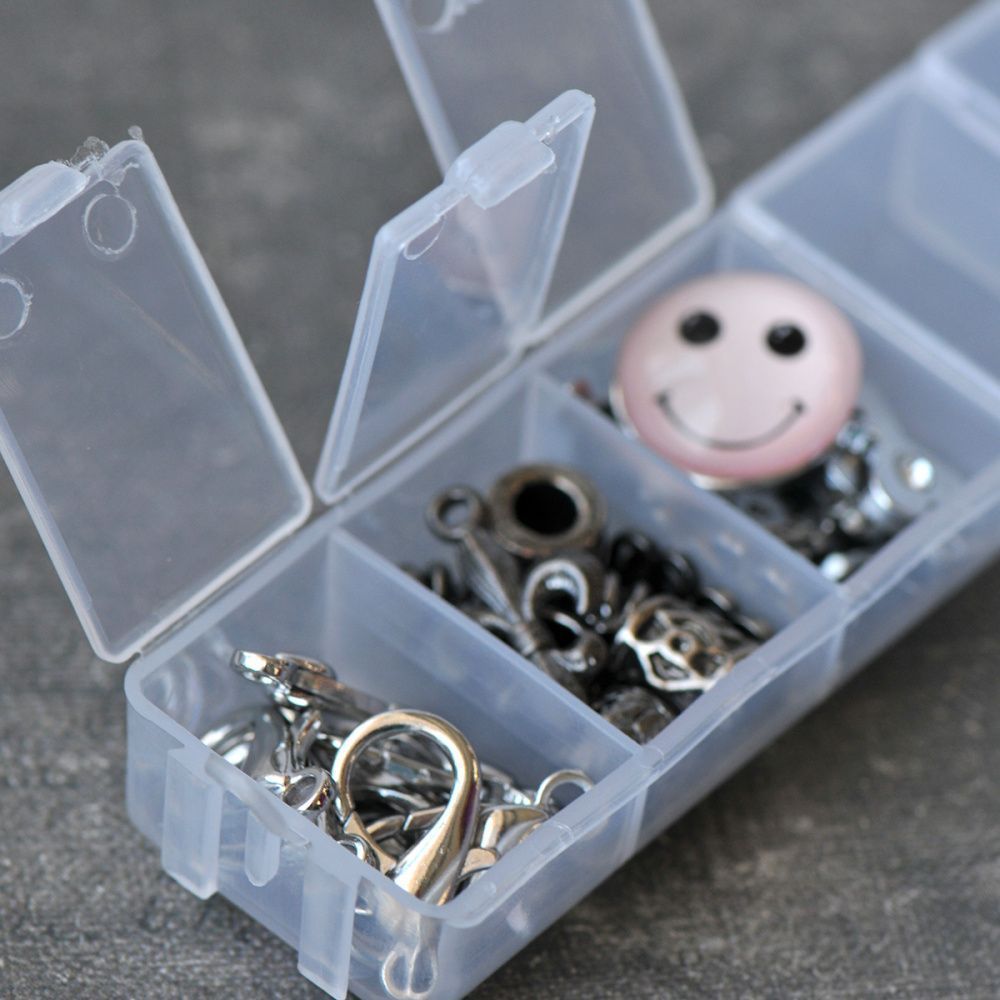 органайзер для фурнитуры, пластик, 15х2х3,5 см