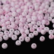 Бисер "Радуга", цвет св.розовый непрозрачный матовый, 6/0 (уп 7 г)