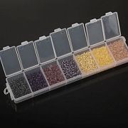 Набор Бисера Круглого "Южная ночь", 7 цветов