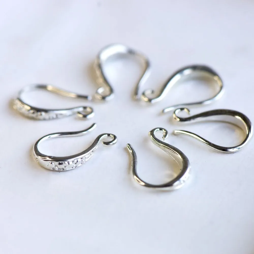 швензы "хлоя", покрытие платина, 15х9х2 мм