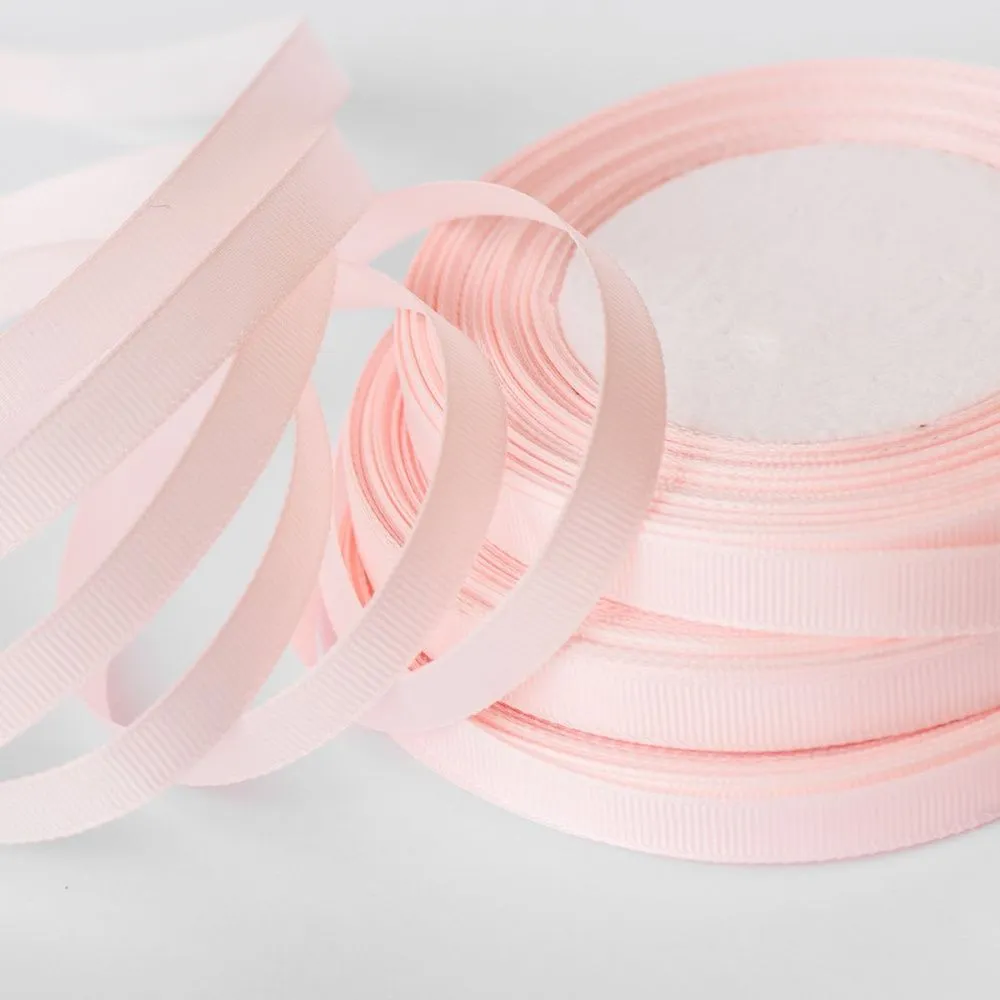 лента репсовая, цвет светлый персиковый, ширина 10 мм ленты