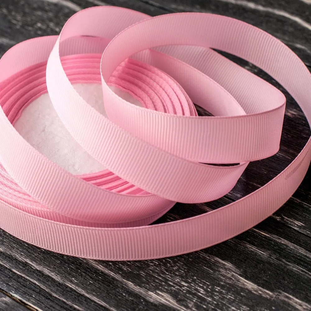 лента репсовая, цвет розовый, ширина 20 мм ленты