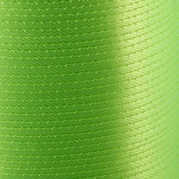 лента, атлас, цвет ядовитый желто-зеленый, ширина 3 мм ленты