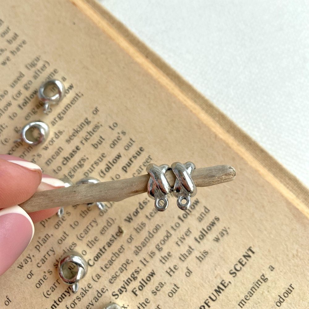 бейл "икс", цвет платина, 11.5x6x8.5 мм