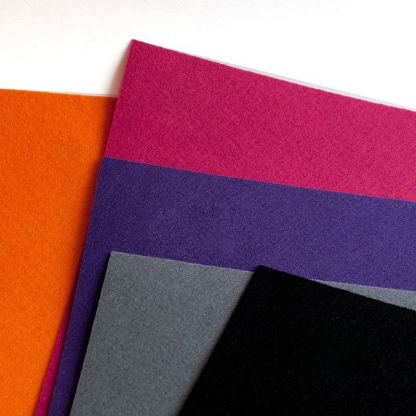 набор фетра 5 листов "примула"