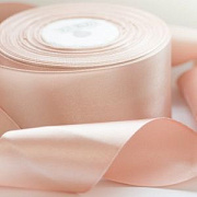 Лента, атлас, цвет нежно-розовый, ширина 50 мм