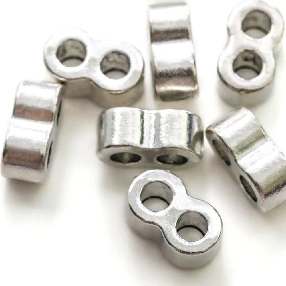 разделитель "прайм", цвет античное серебро, 16.5x9x9 мм