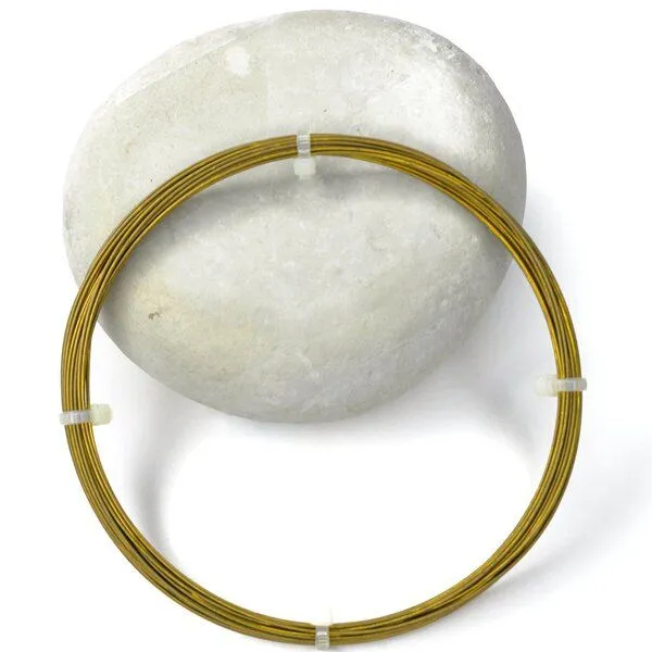 проволока латунная для wire wrap, без покрытия, d 0.8 мм, 8 м