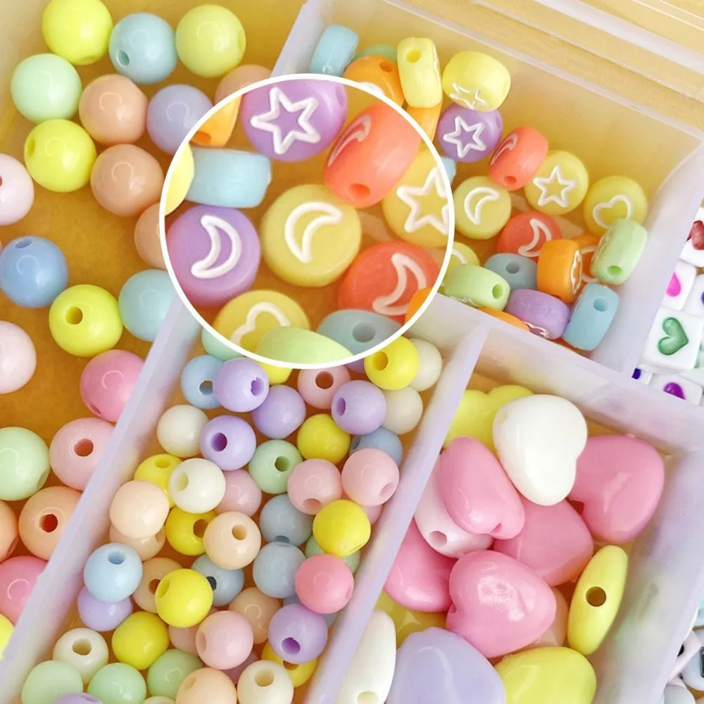 набор бусин в органайзере "агата"