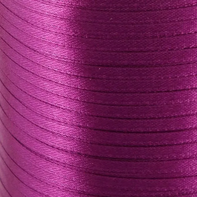 лента, атлас, цвет фуксия, ширина 3 мм ленты