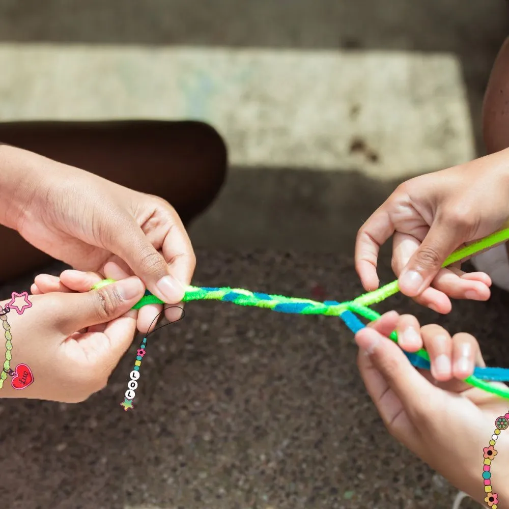 набор бусин в органайзере "агата"