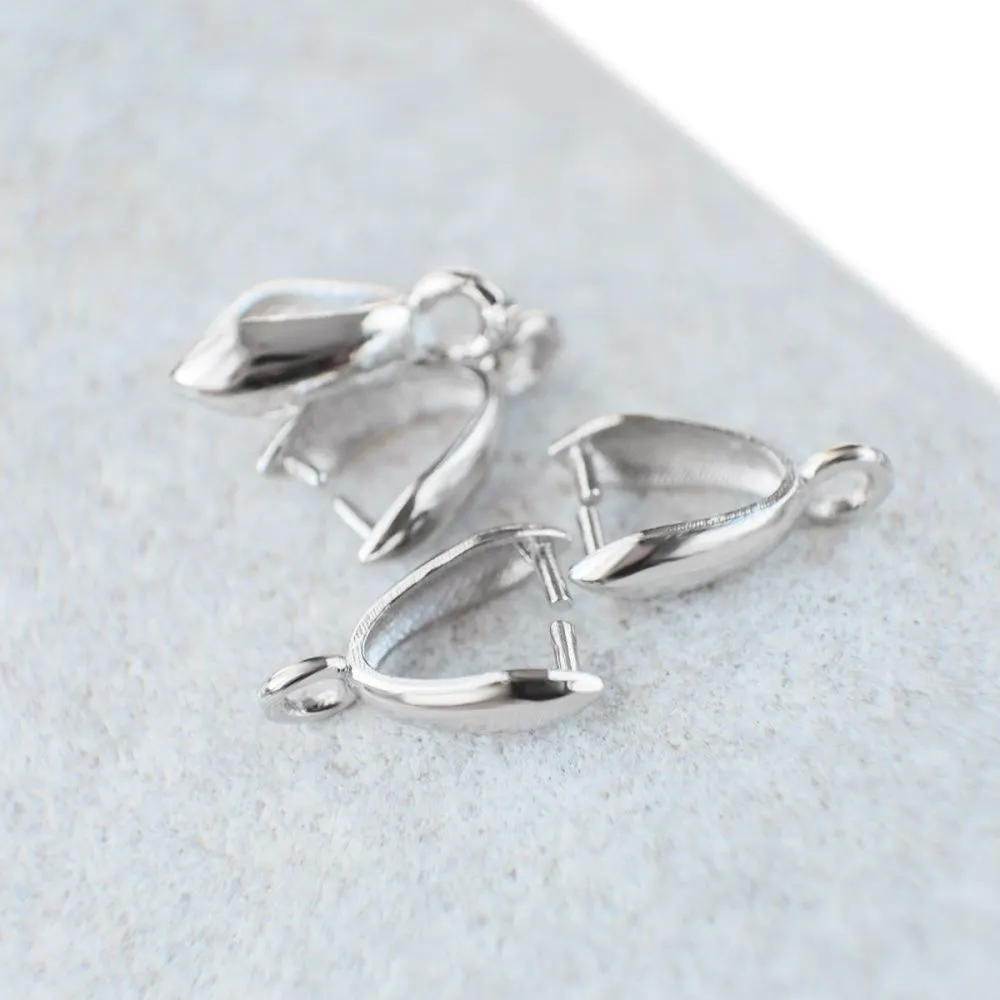 бейл, цвет платина, 11x6x4.5 мм