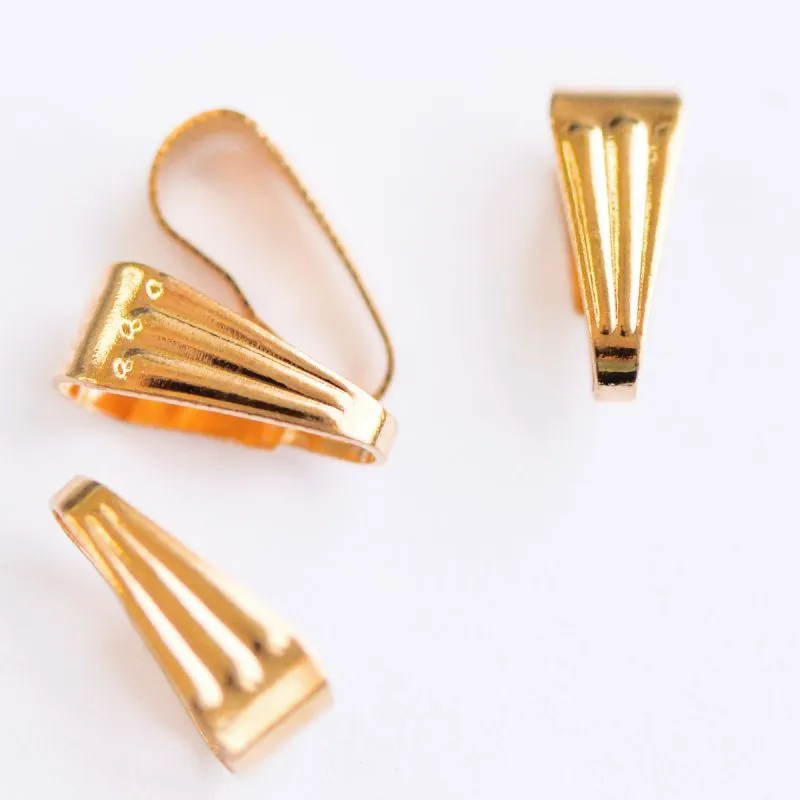 бейл с захватом, цвет золото, 8.5х3.5 мм