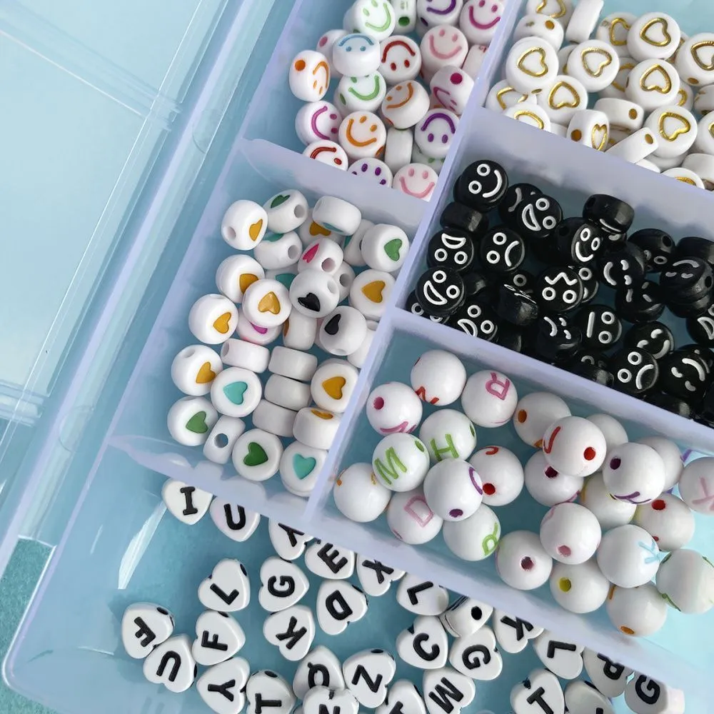 набор бусин в органайзере "марина"