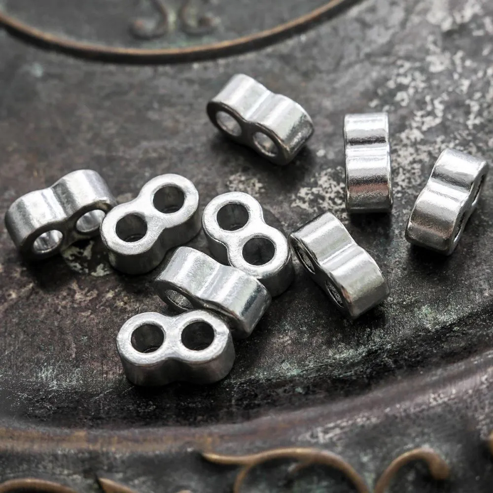 разделитель "прайм", цвет античное серебро, 16.5x9x9 мм