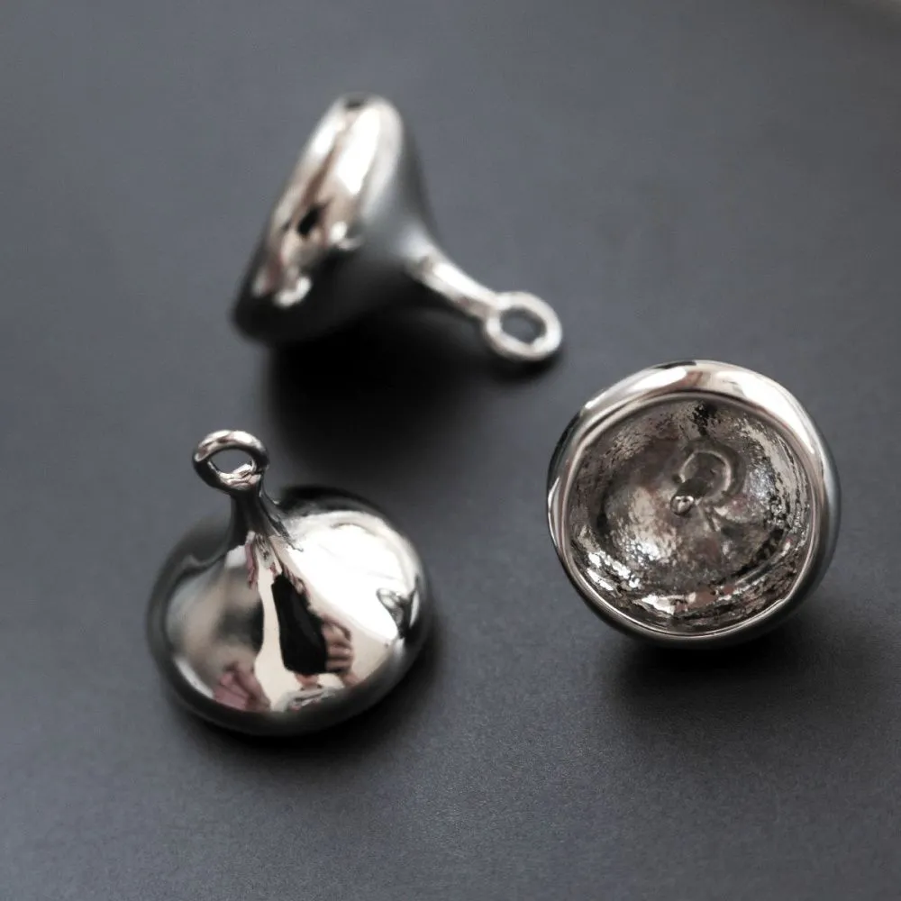 бейл "желудь", цвет платина, 11x10 мм