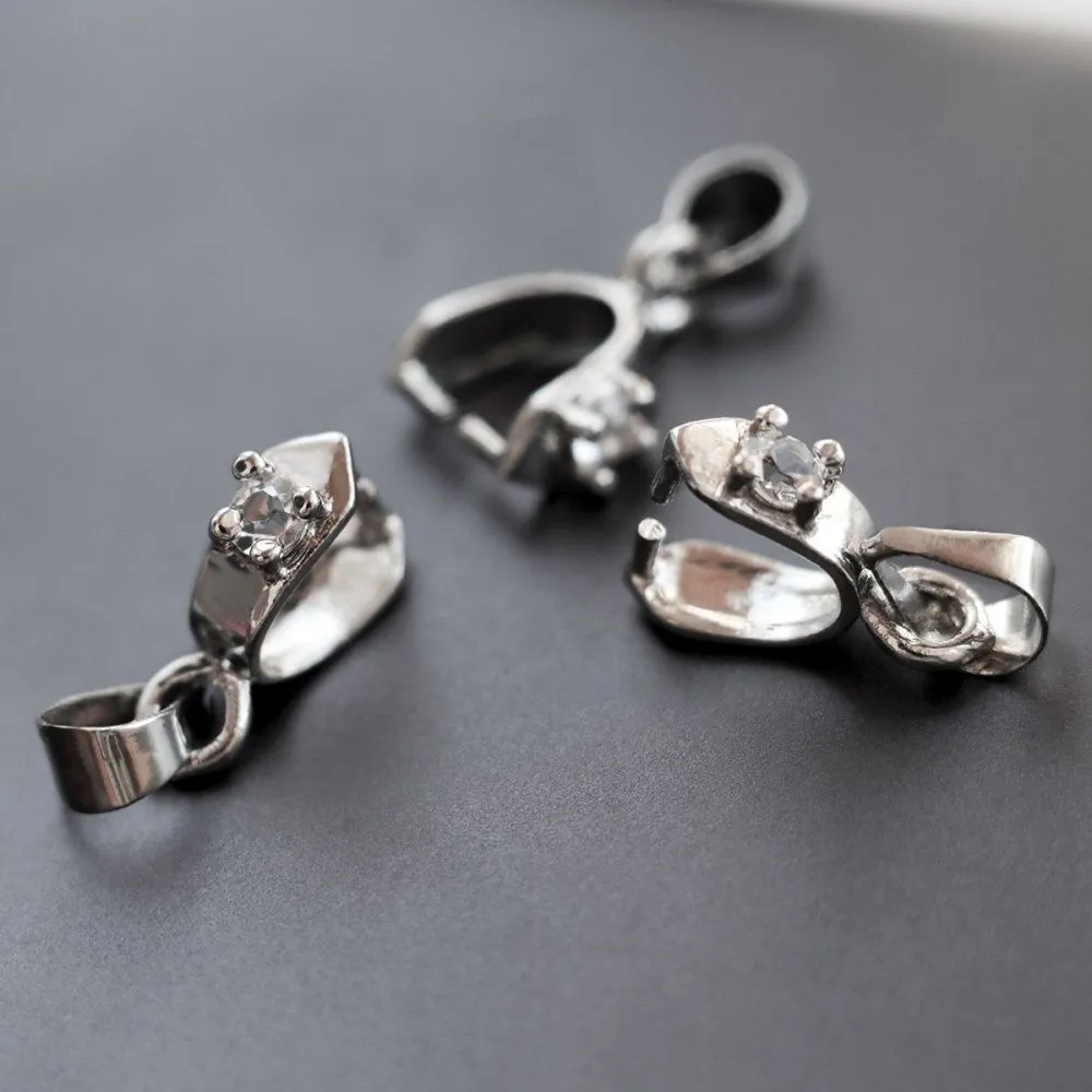 бейл "старлет", цвет платина, 12x3 мм