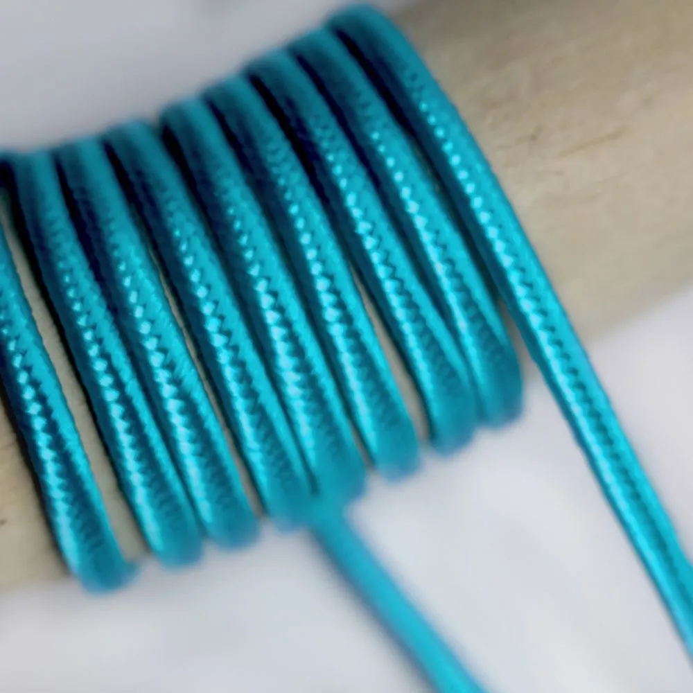 сутаж, цвет бирюзово-голубой, 2 мм