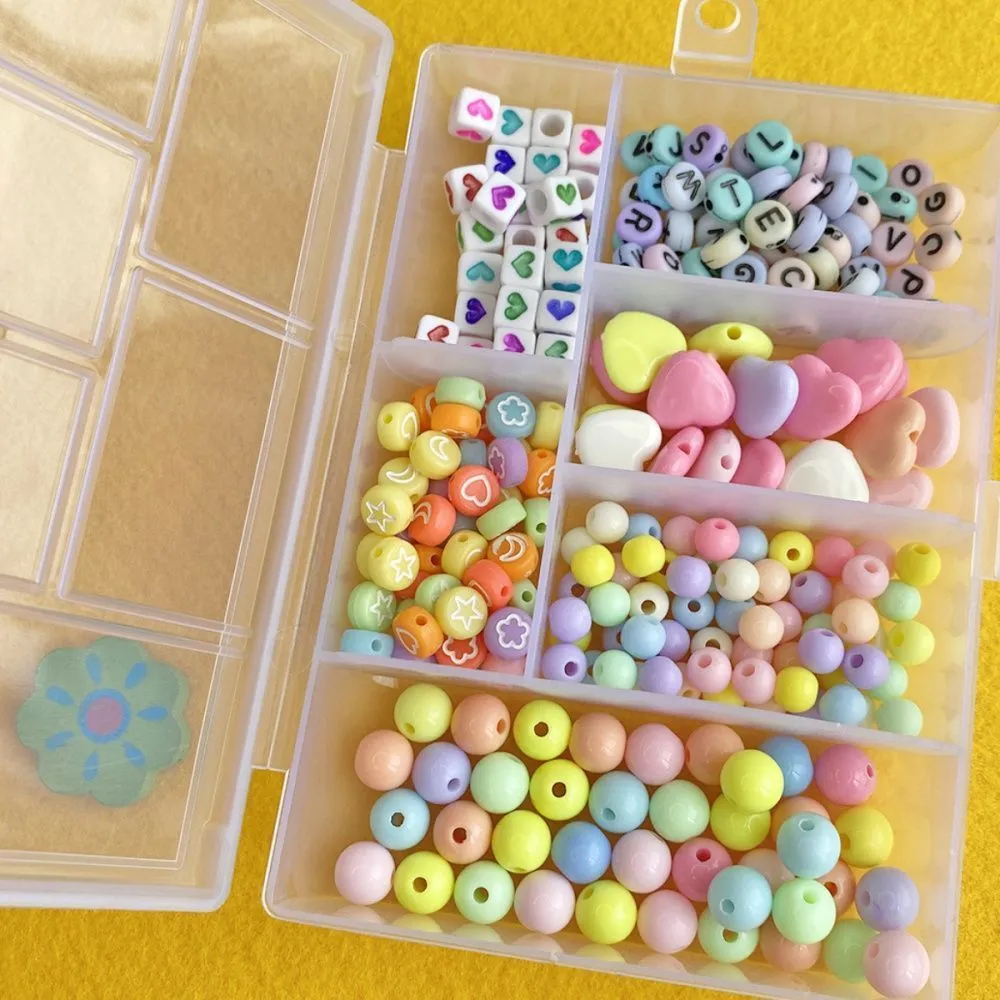 набор бусин в органайзере "агата"